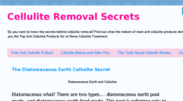 anticelluliteremovalsecrets.com