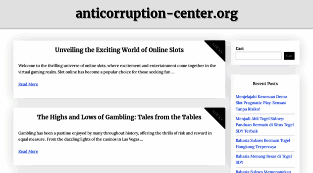 anticorruption-center.org