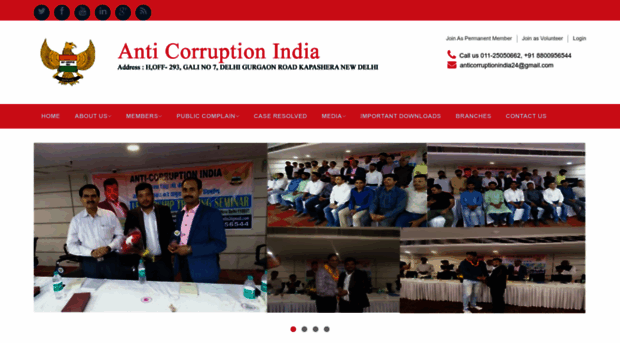 anticorruptionindia.co.in