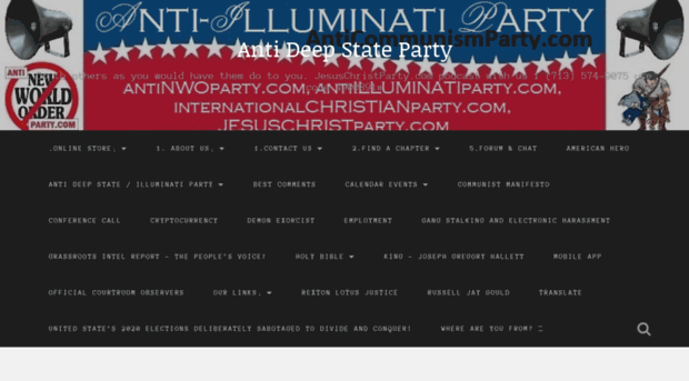 antiilluminatiparty.com