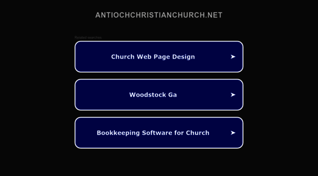 antiochchristianchurch.net