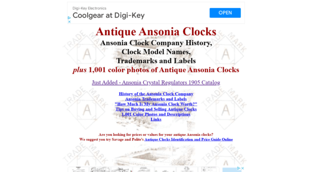 antiqueansoniaclocks.com