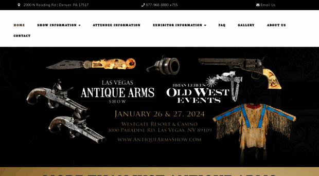 antiquearmsshow.com