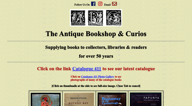 antiquebookshop.com.au