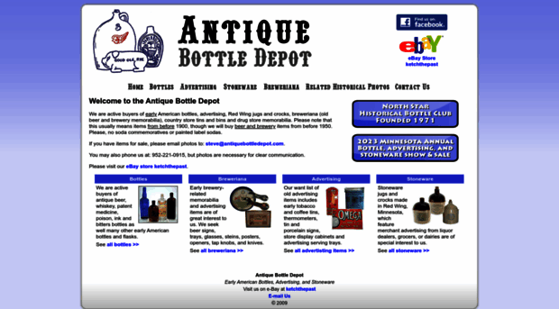 antiquebottledepot.com