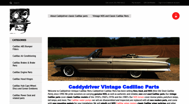 antiquecadillacparts.net