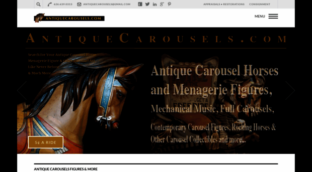 antiquecarousels.com
