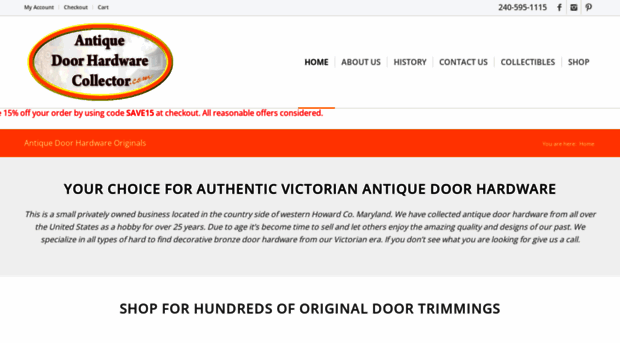 antiquedoorhardwarecollector.com