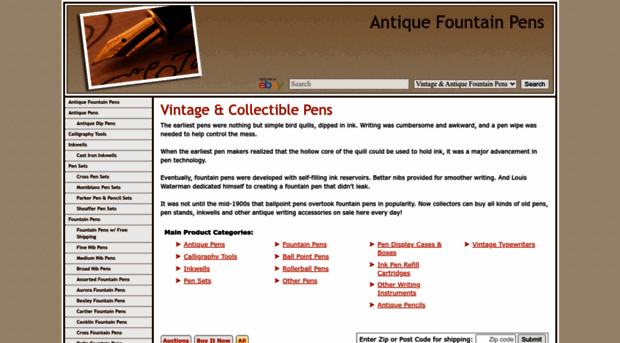 antiquefountainpens.net