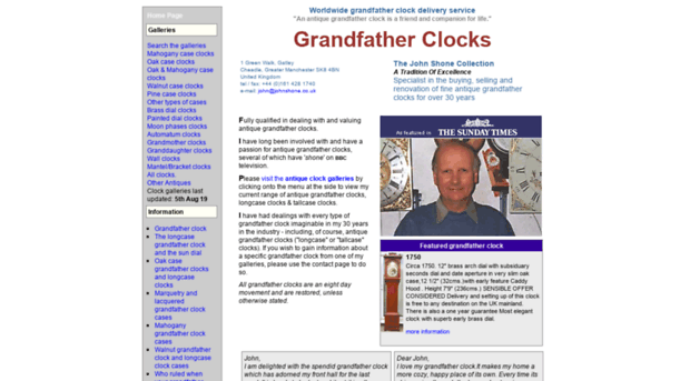 antiquegrandfatherclocks.com