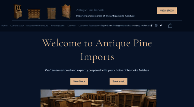 antiquepineimports.co.uk