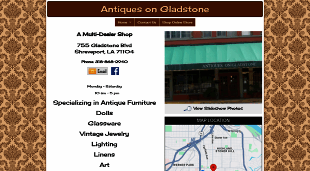 antiquesongladstone.com