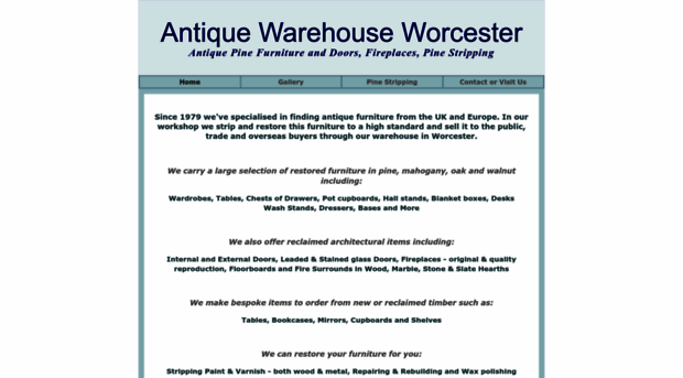 antiquewarehouseworcester.co.uk