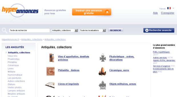 antiquites-collections.hyperannonces.fr