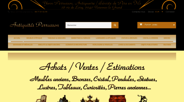 antiquites-perrusson.com