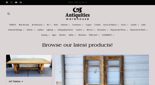 antiquitieswarehouse.com