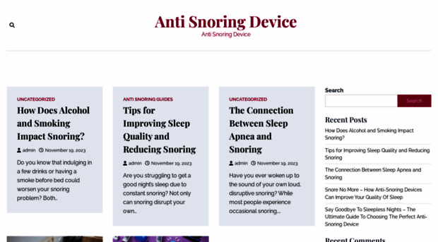 antisnoring.online