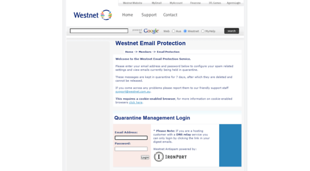 antispam.westnet.com.au