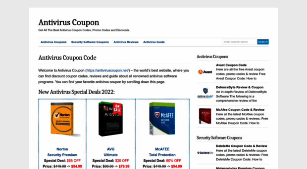 antiviruscoupon.net