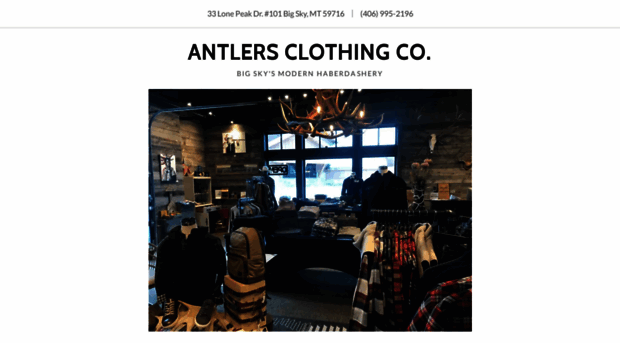 antlersclothingcompany.com