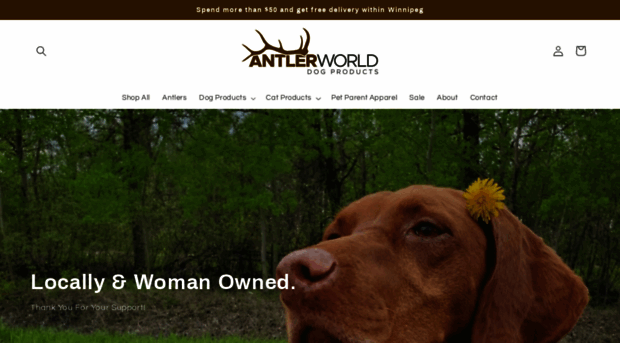 antlerworlddogproducts.com