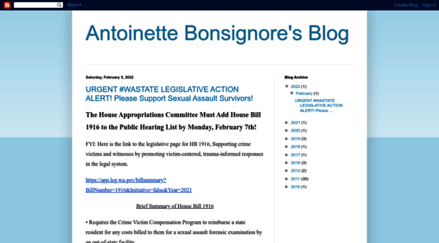 antoinettebonsignore.com