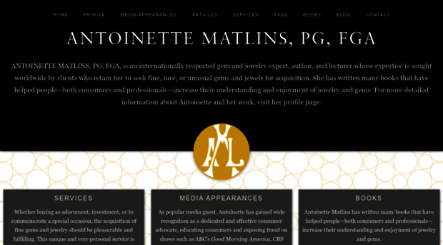 antoinettematlins.com