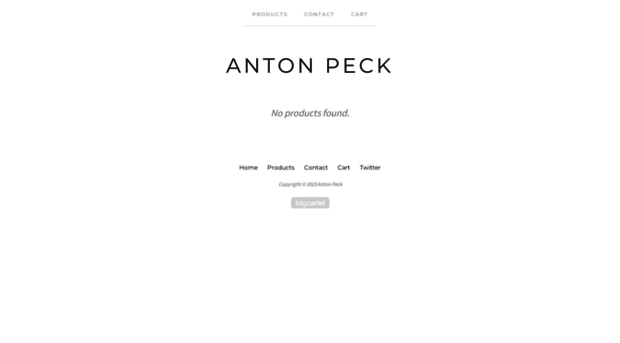 anton.bigcartel.com