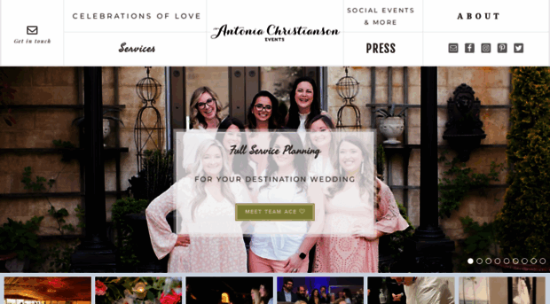 antoniachristiansonevents.com