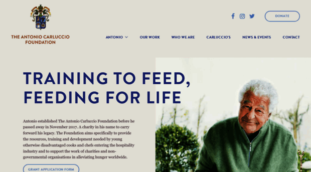 antoniocarlucciofoundation.org