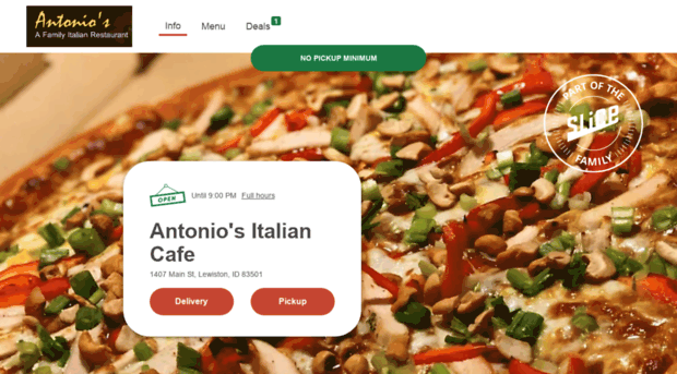 antoniositaliancafe.com