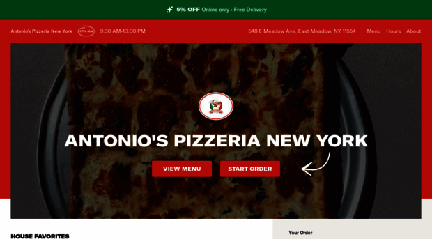 antoniospizzerianewyorkmenu.com