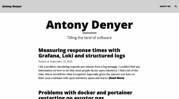 antonydenyer.co.uk