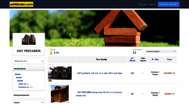 antprefabrik.sahibinden.com