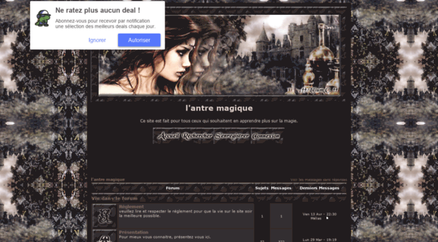 antre-magique.forumactif.fr