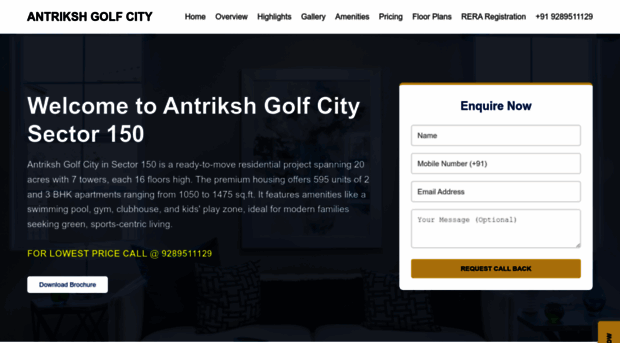 antrikshgolfcity.in