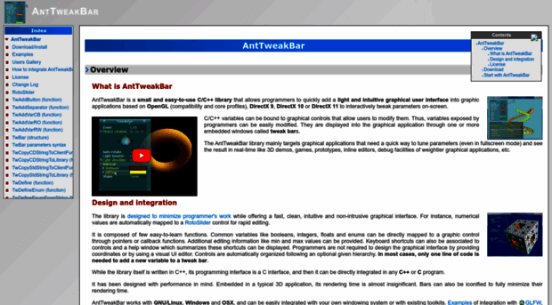 anttweakbar.sourceforge.net