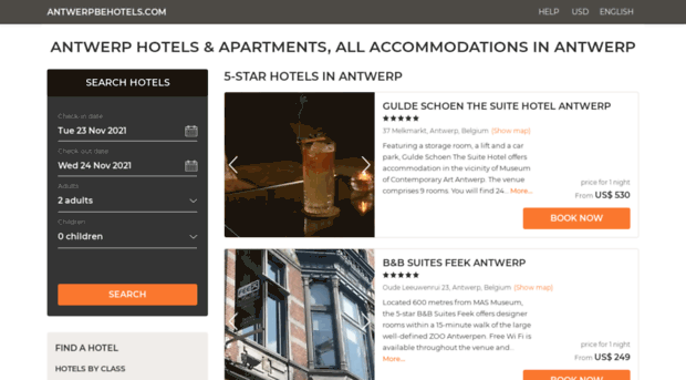 antwerpbehotels.com