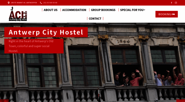 antwerpcityhostel.be