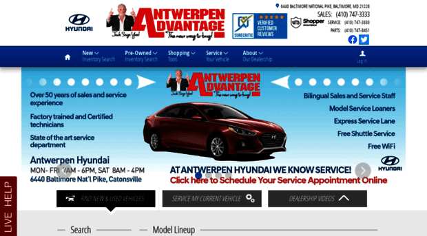 antwerpenhyundaibaltimore.com