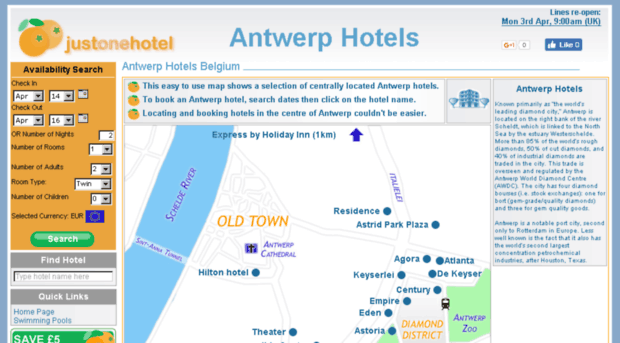 antwerphotels.co.uk