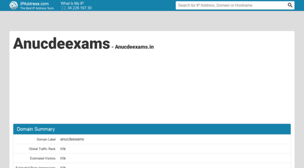 anucdeexams.in.ipaddress.com