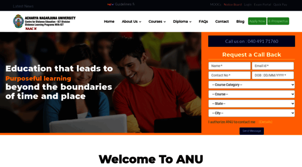 anuonline.ac.in