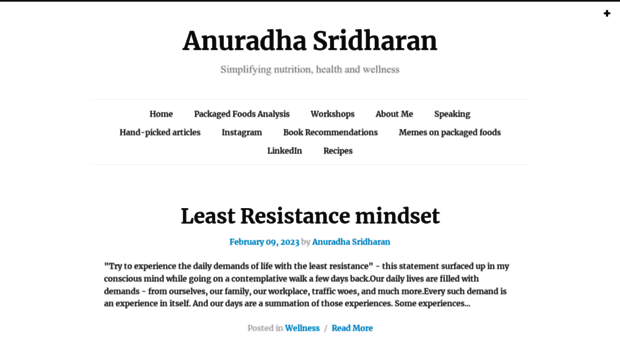 anuradhasridharan.com