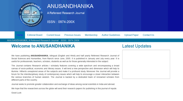 anusandhanika.co.in