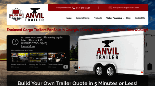 anvilcargotrailers.com