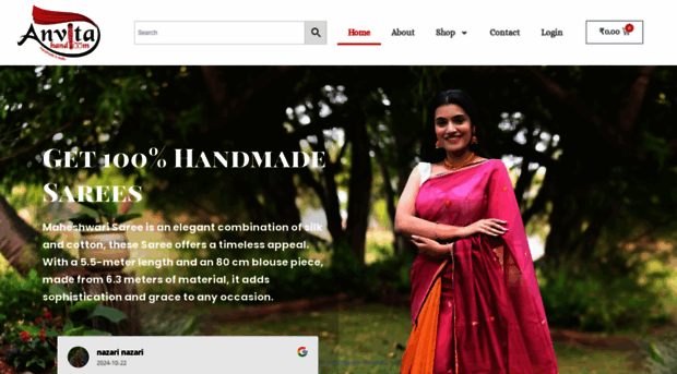 anvitahandloom.com