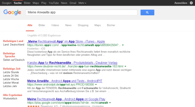 anwalt-apps.info