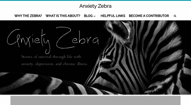 anxietyzebra.com