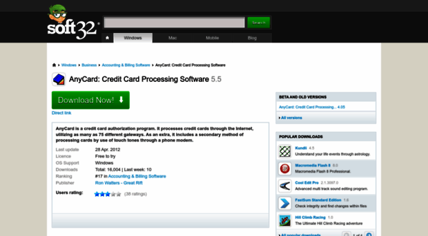 anycard-credit-card-processing-software.soft32.com